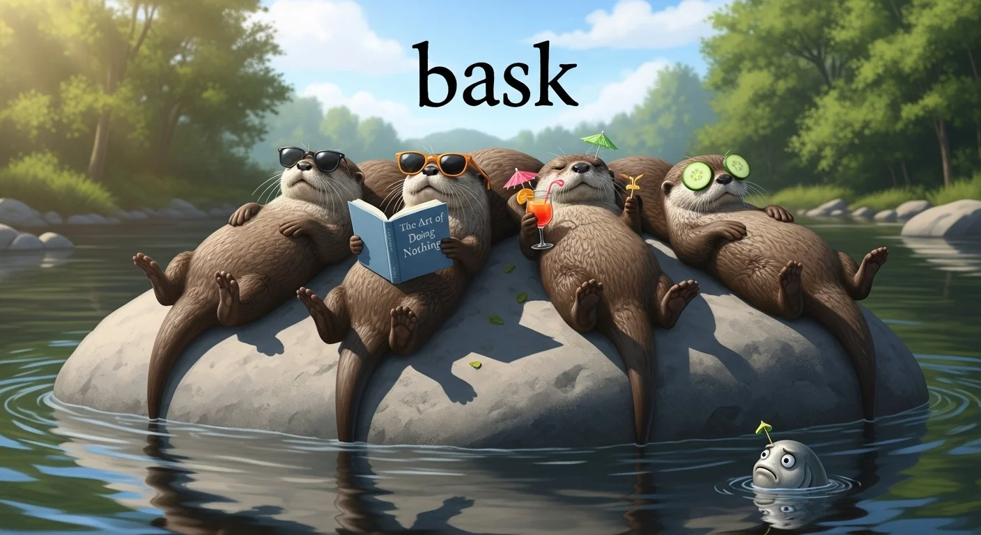 Bask Meaning in Simple Words 2026