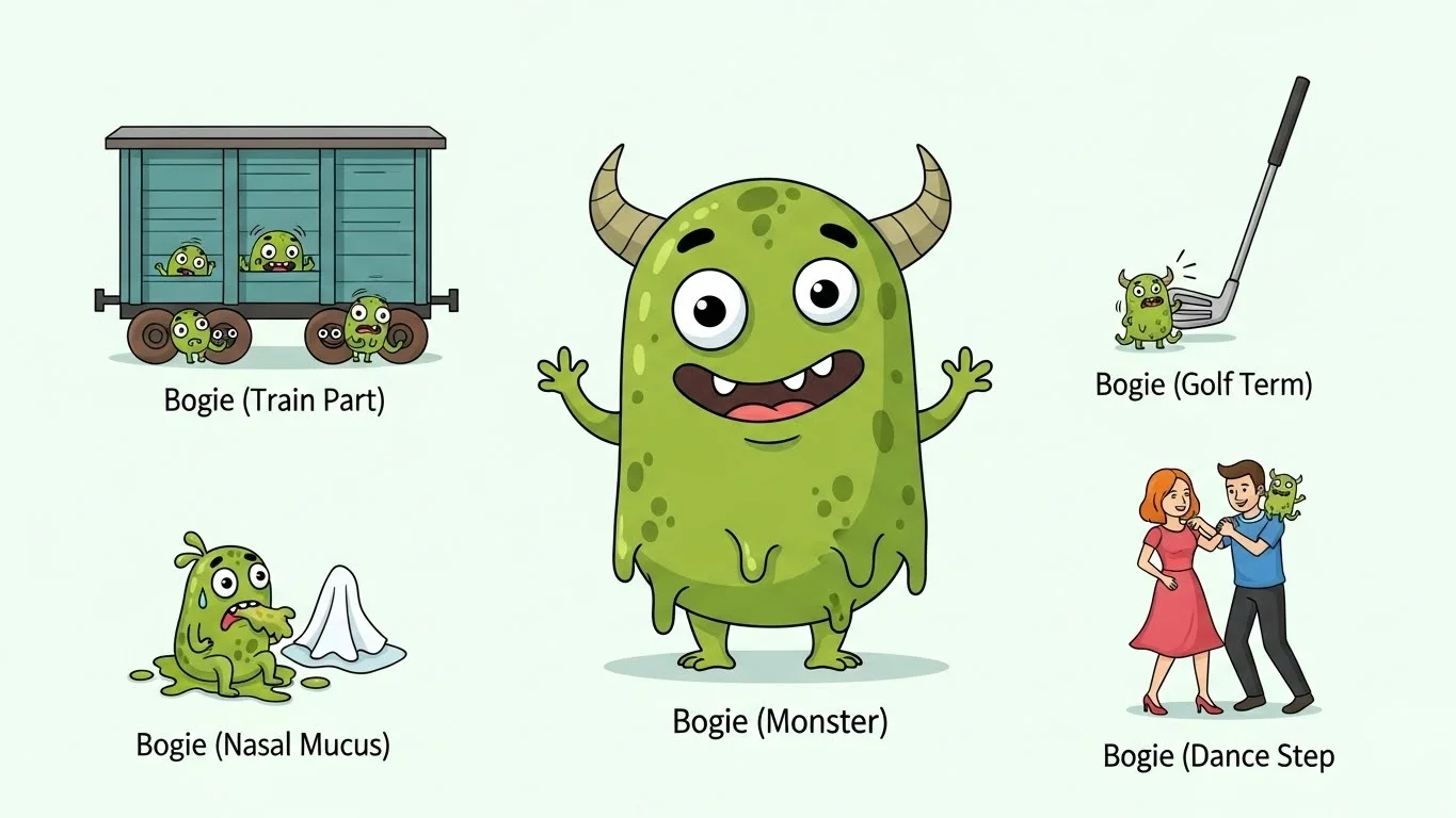 Bogie Meaning in British Slang