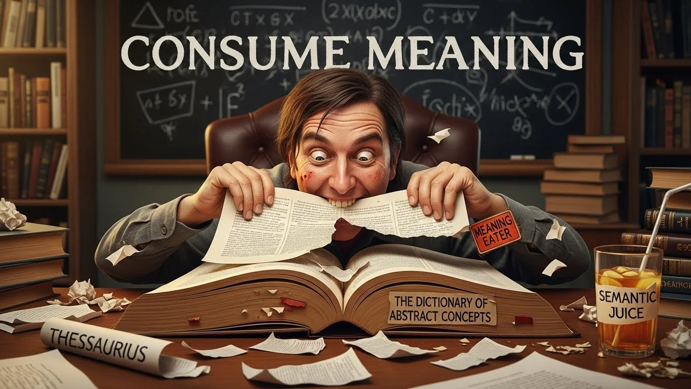 Consume Meaning in Time and Energy 2026