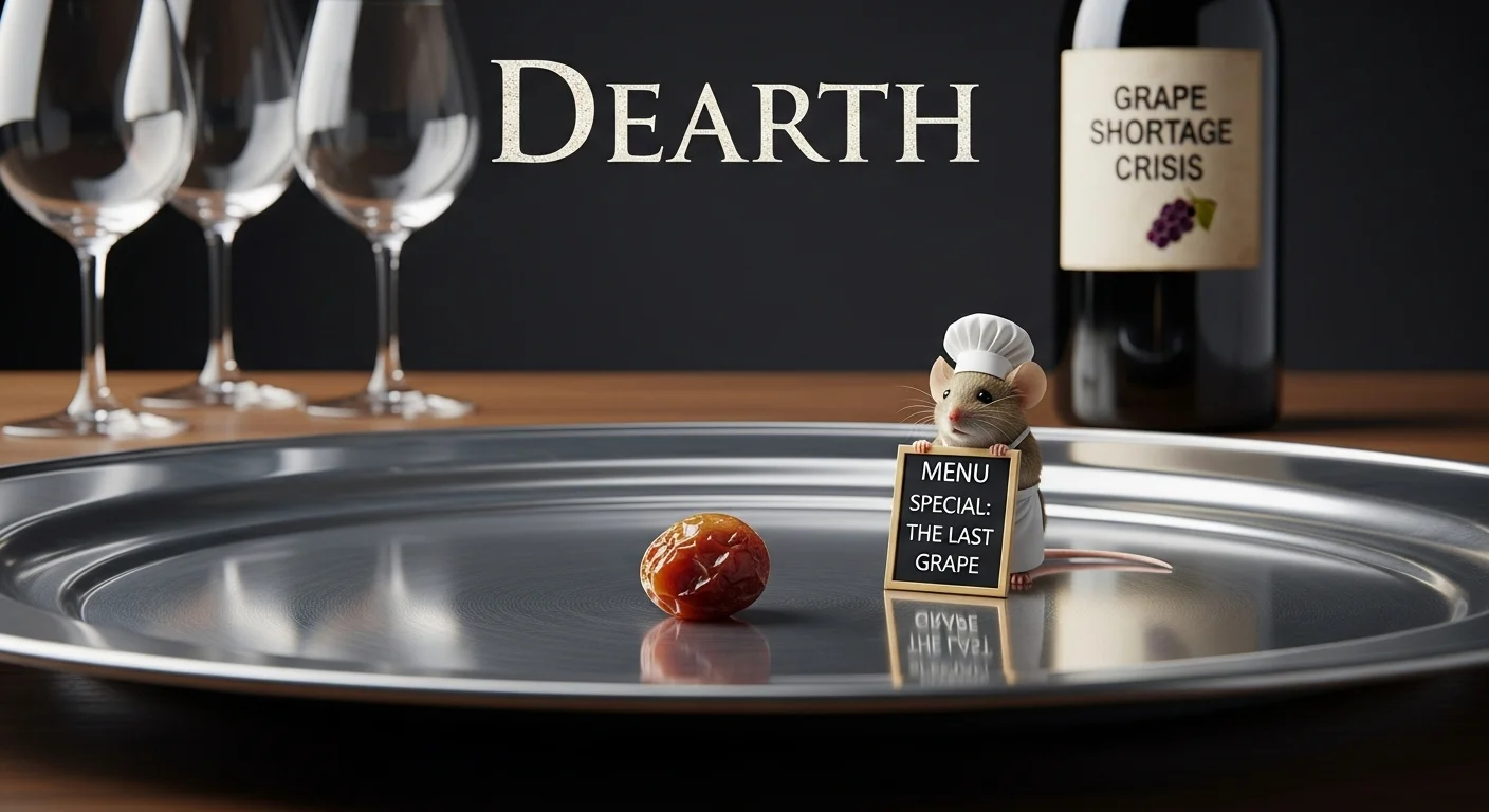 Dearth Meaning in News and Media 2026