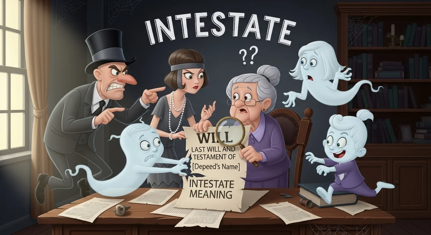 Difference Between Testate and Intestate