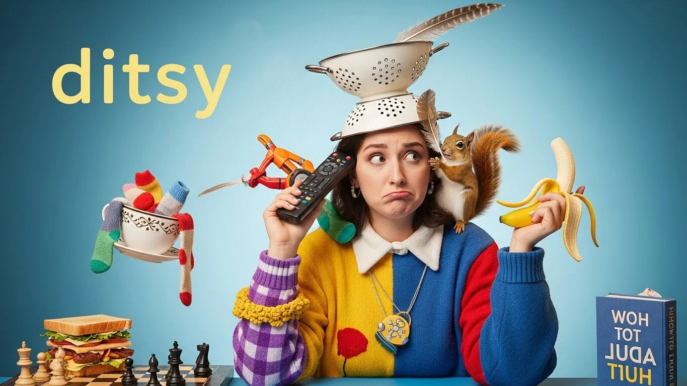 Ditsy Meaning in Psychology Context