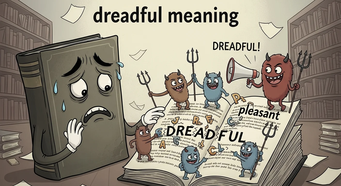 Dreadful Meaning in Simple Words 2026