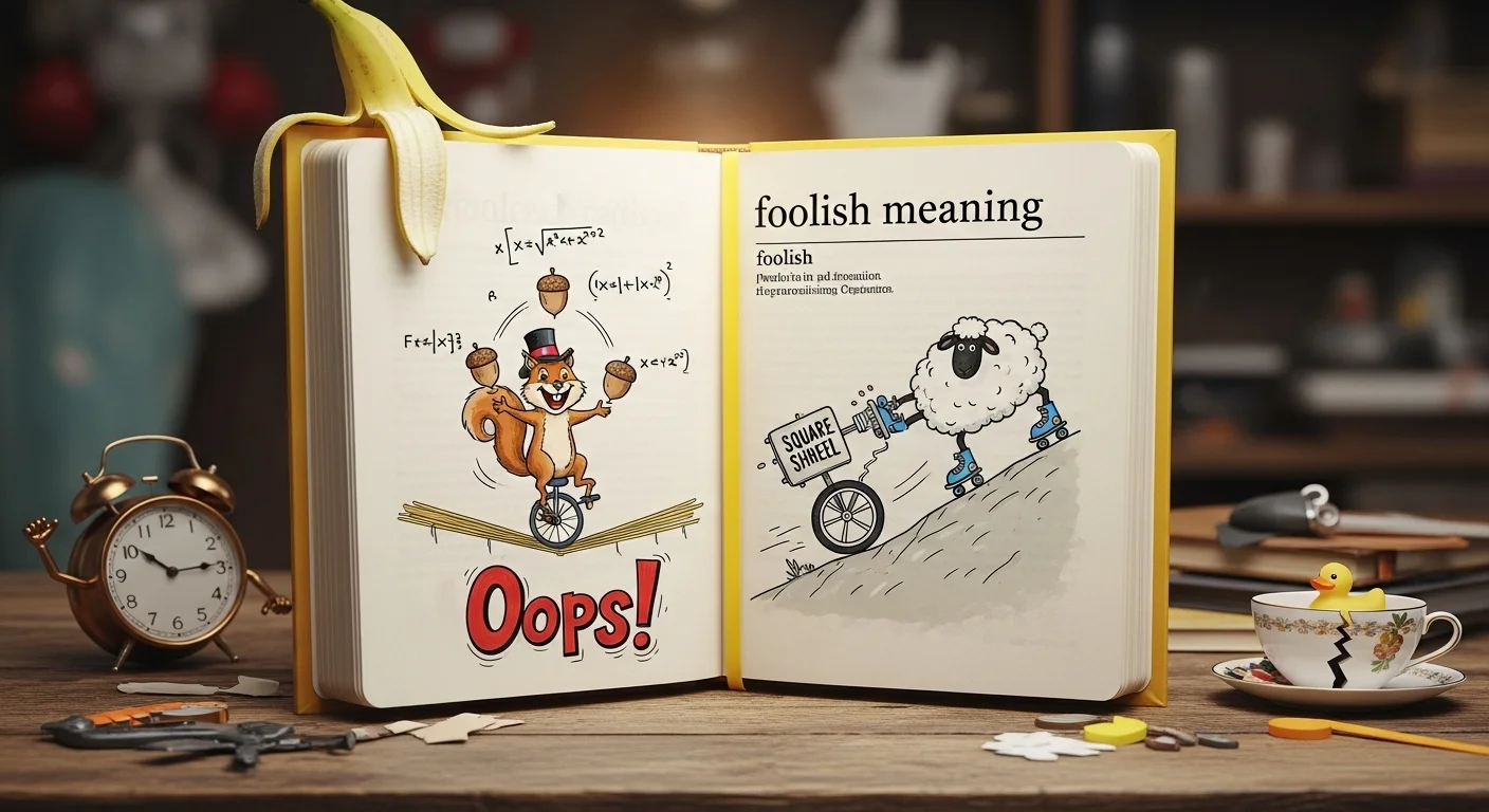 Foolish Meaning in Example Sentences 2026