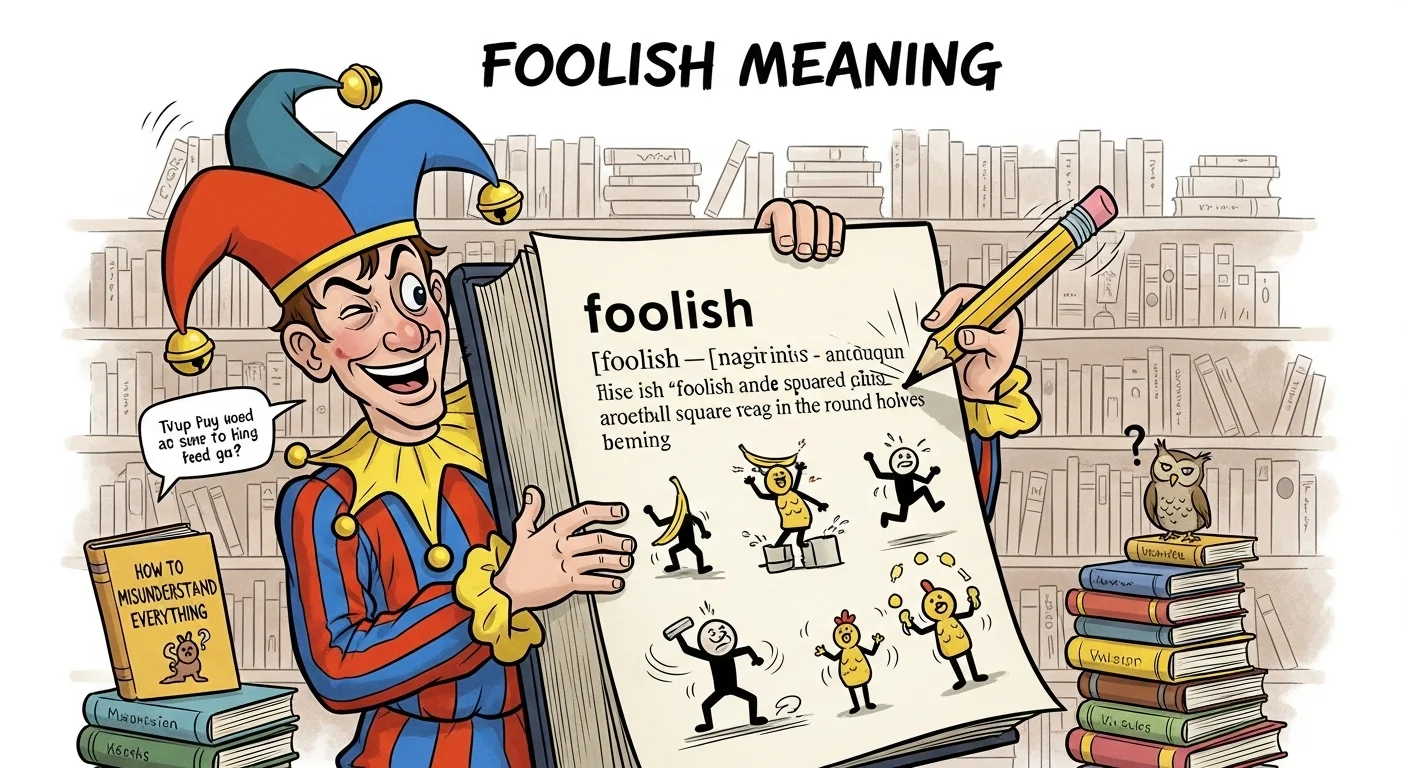 Foolish Meaning in Simple Words 2026