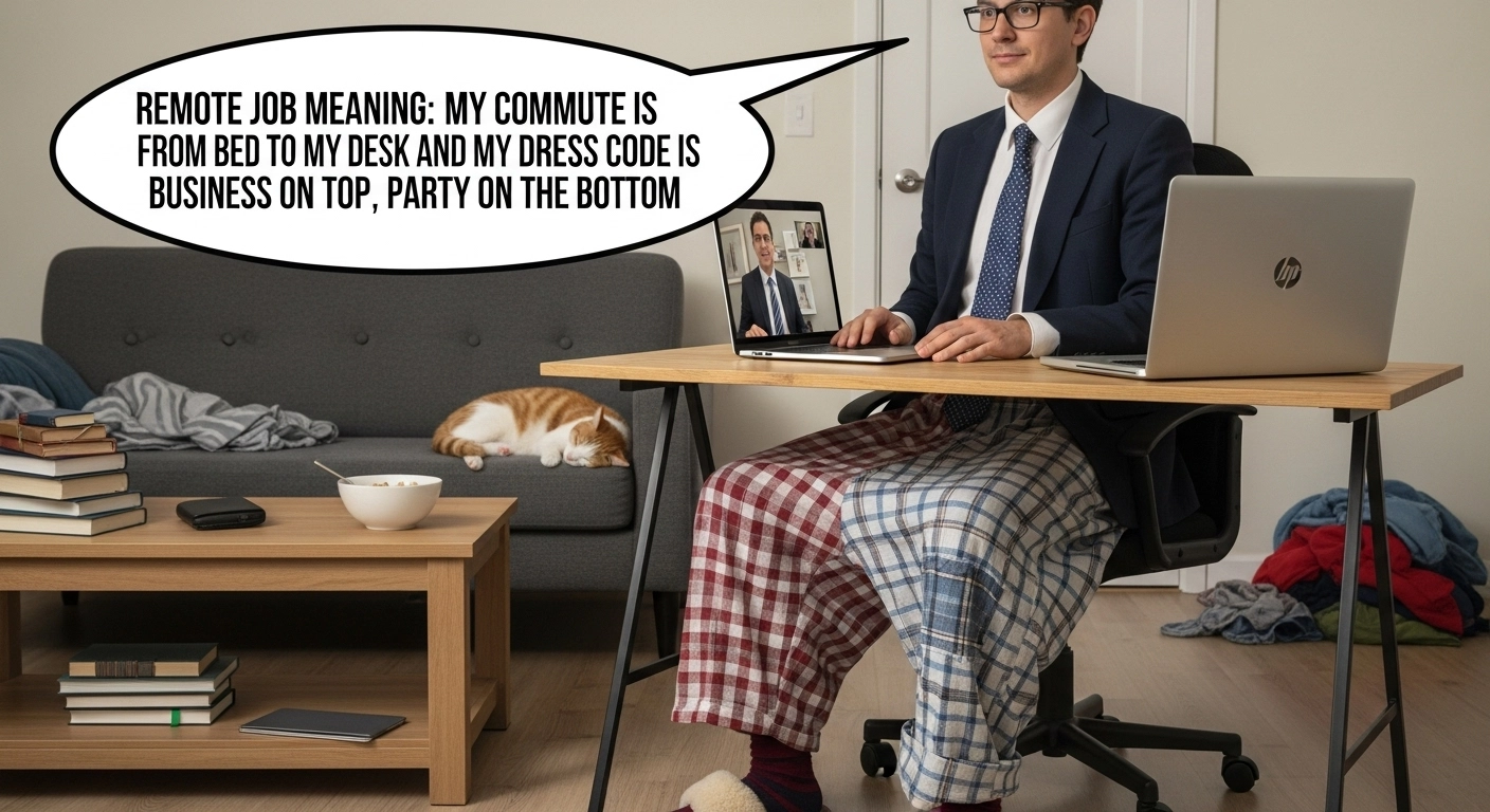 How People Use “Remote Job” in Conversations