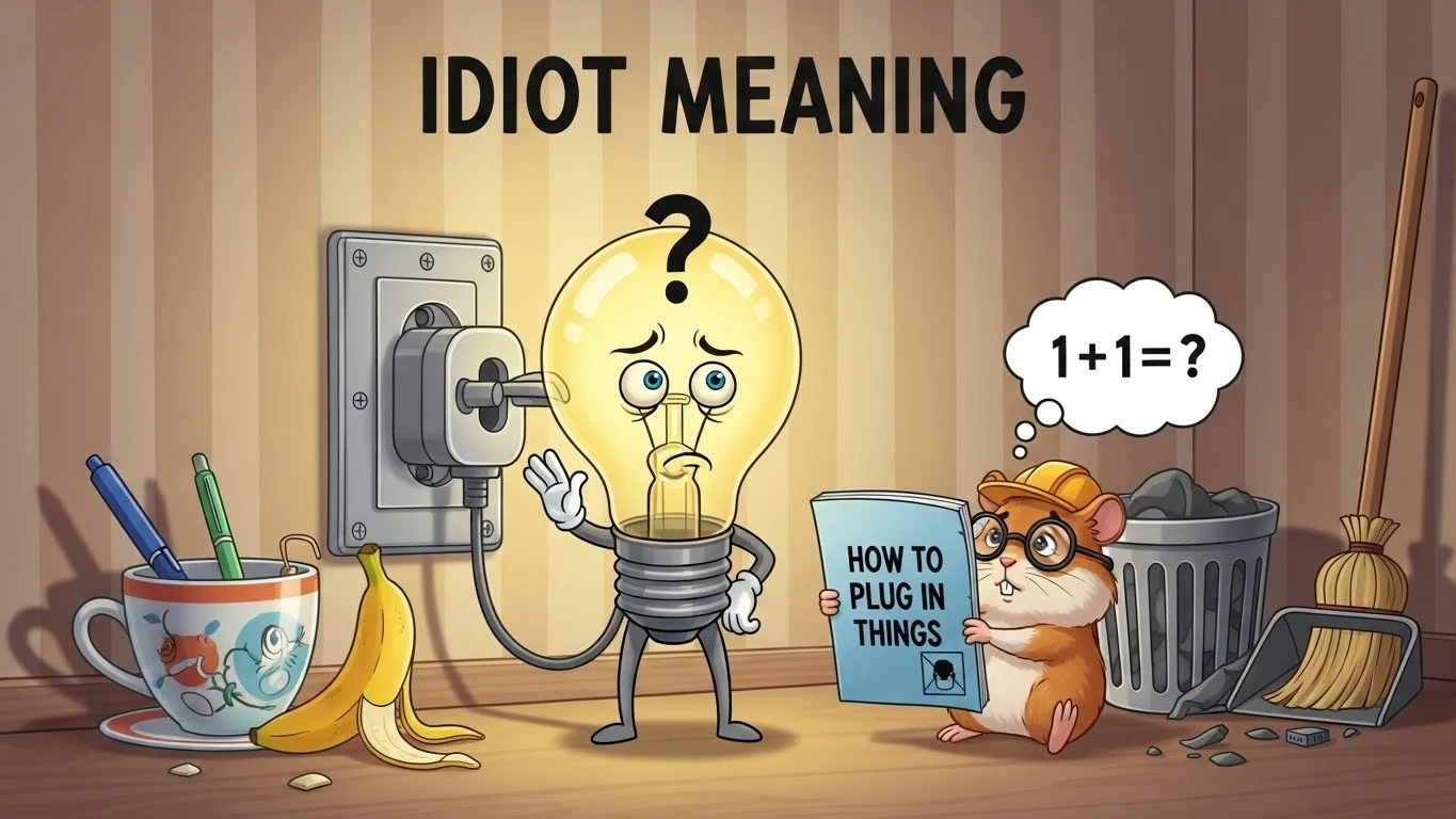 Idiot in Online and Social Media Culture