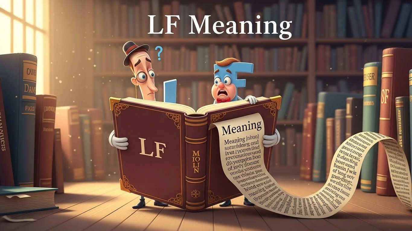 LF Meaning in Text Messages