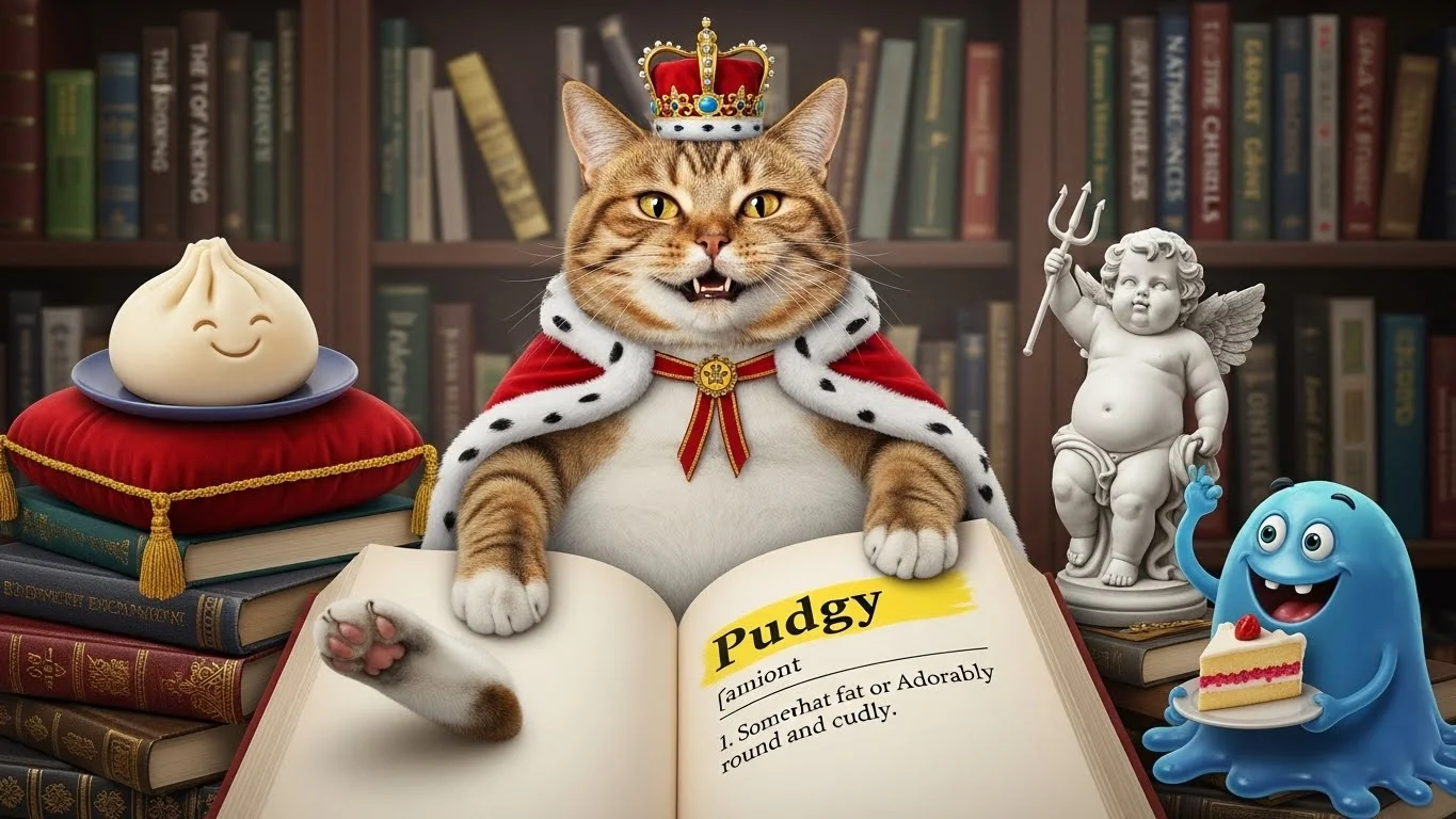 Pudgy Meaning in Describing Animals