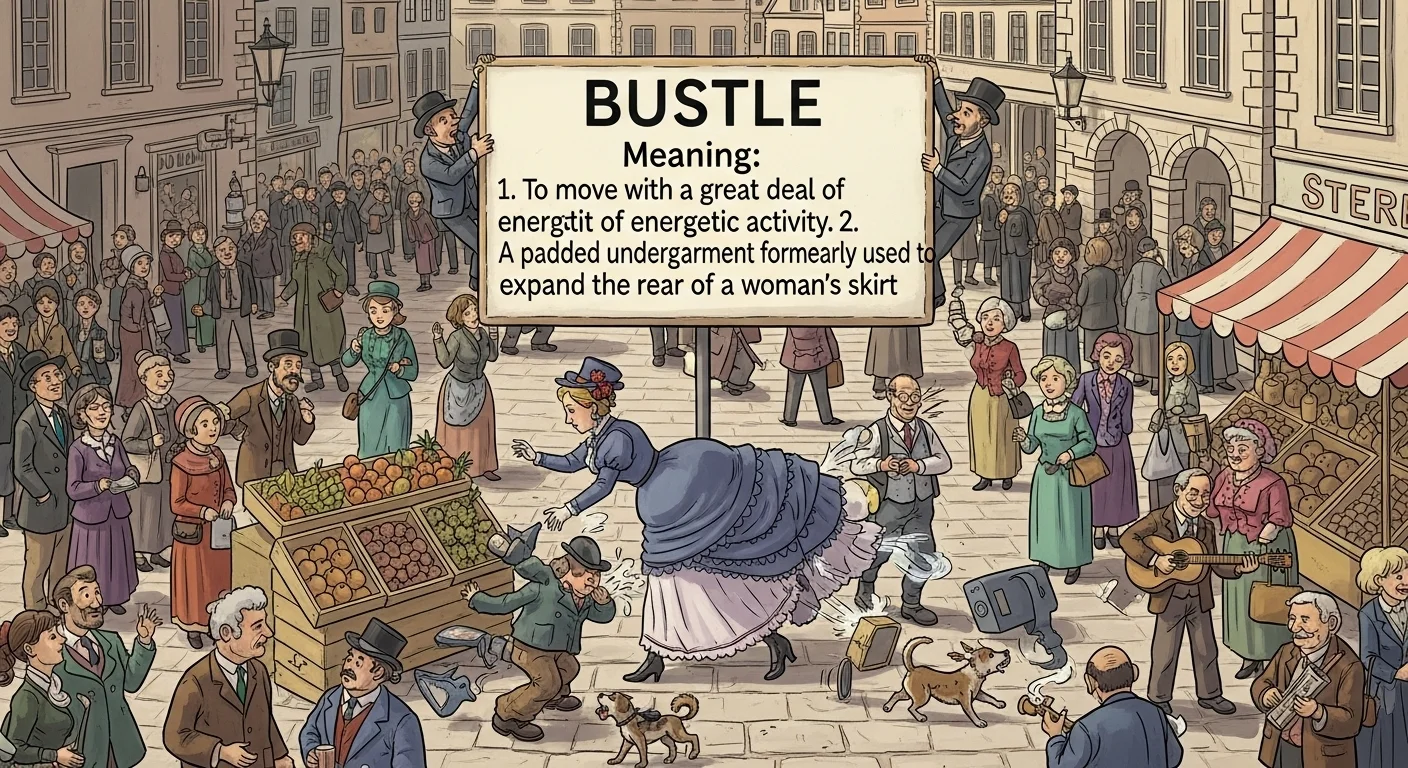 Real-Life Examples of “Bustle” Explained