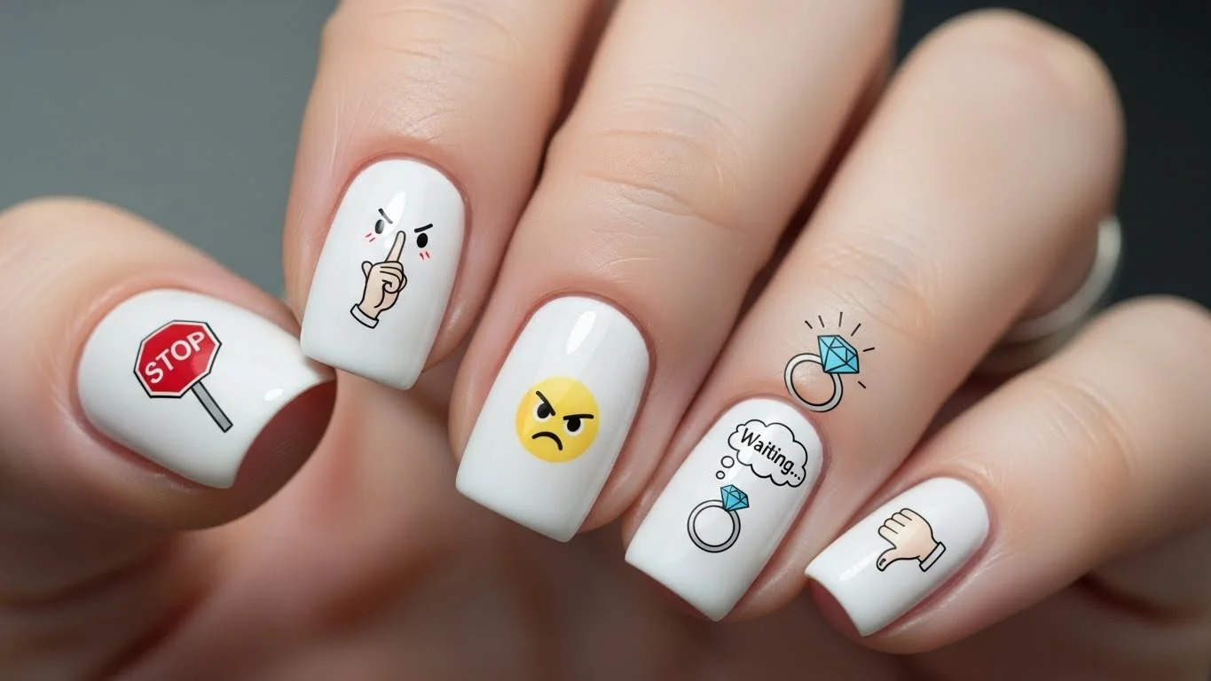 Real-Life Examples of White Nail Polish Meaning