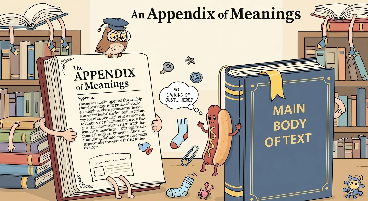Related Terms You May See with Appendix