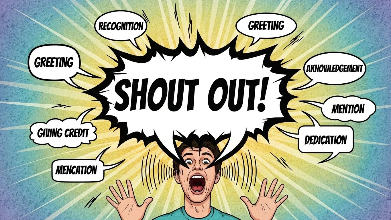 Shout Out Meaning in Business and Work