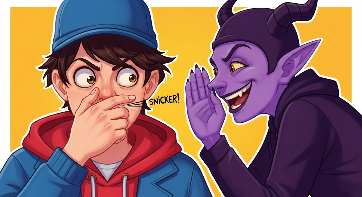 Snicker Meaning in Example Sentences 2026