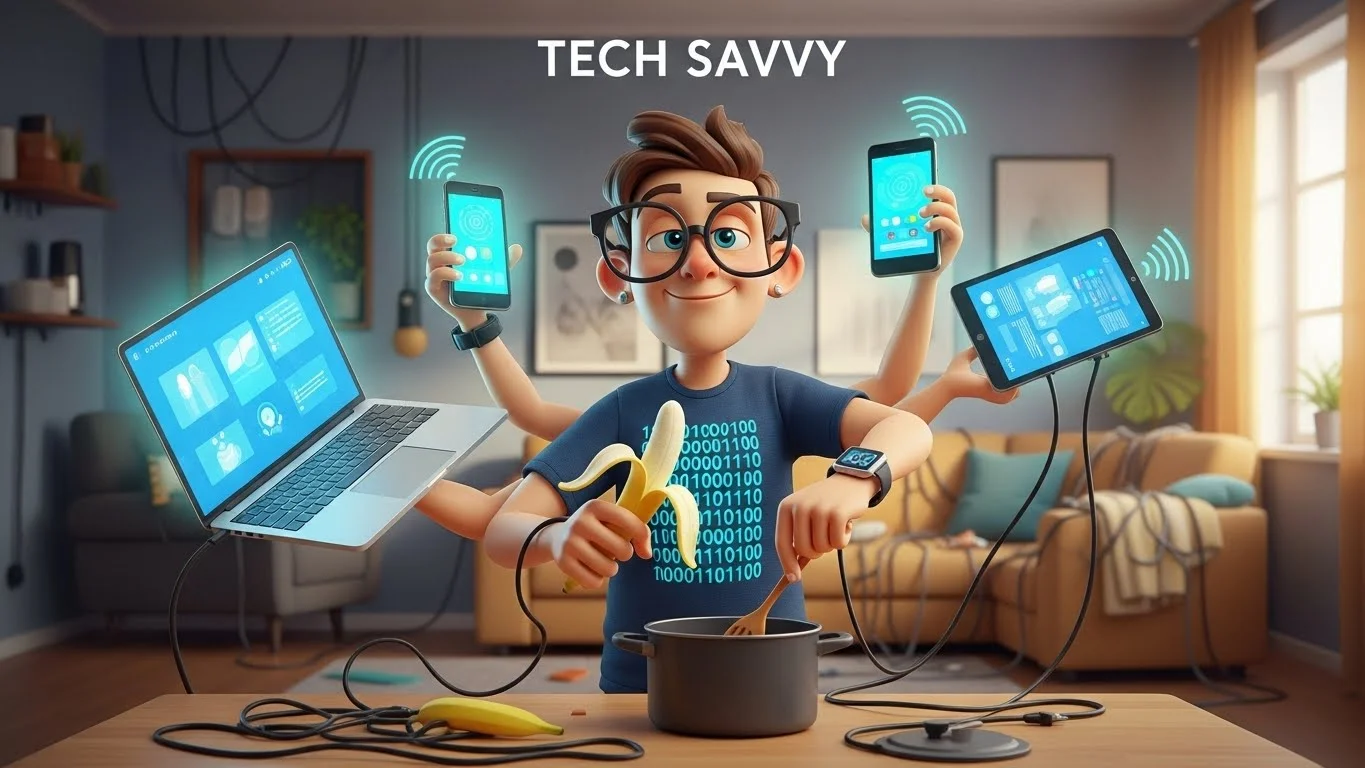 Tech Savvy vs Tech Expert