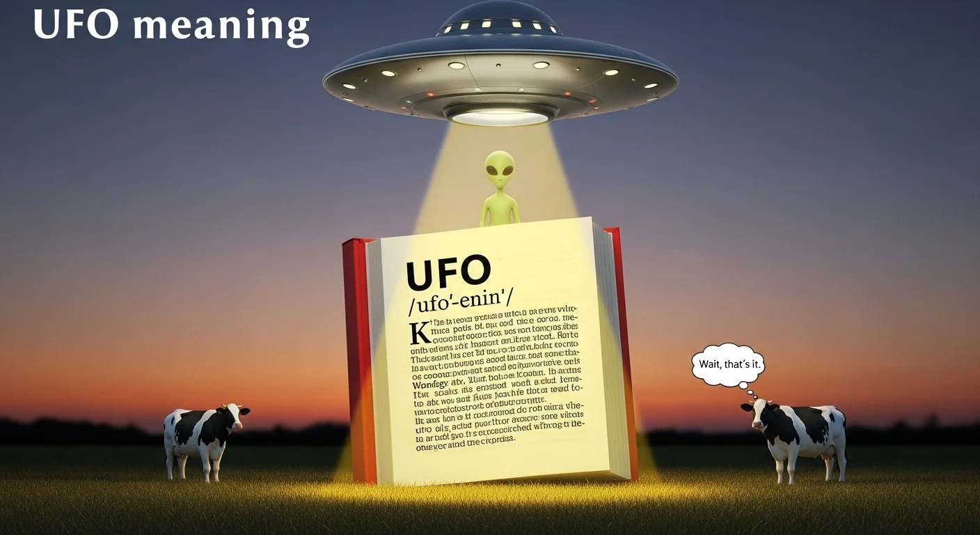 UFO Meaning in Example Sentences 2026