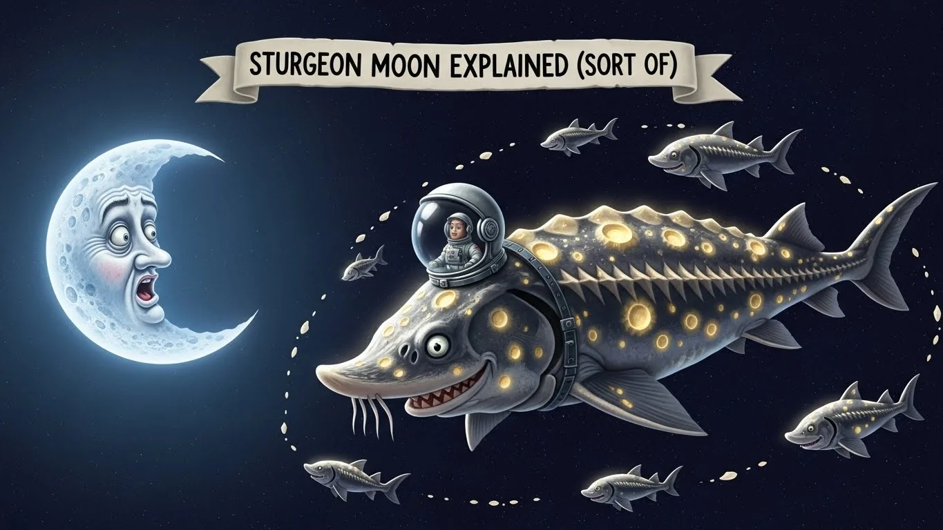 Visual Appearance of the Sturgeon Moon