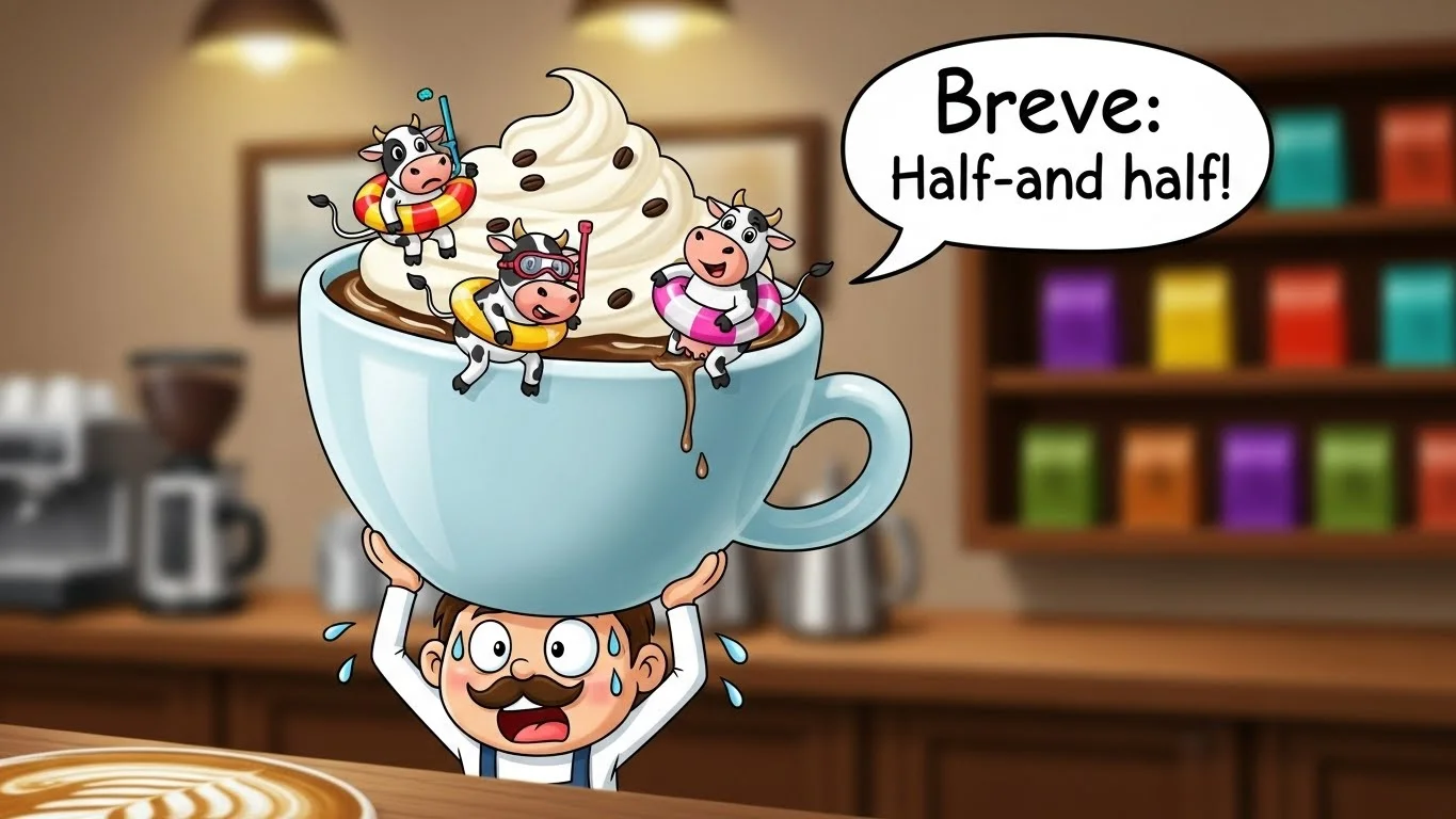 What Does “Breve Coffee” Mean