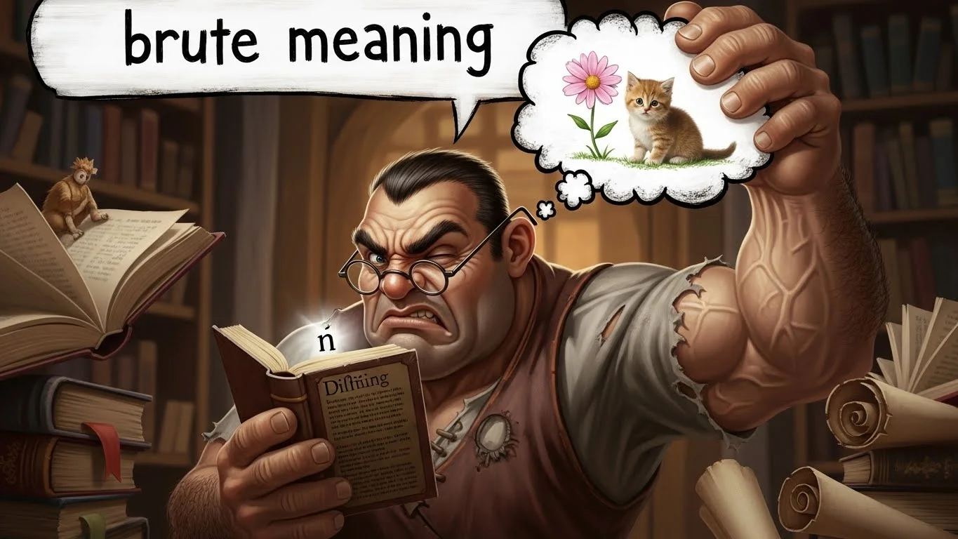 What Does “Brute” Mean