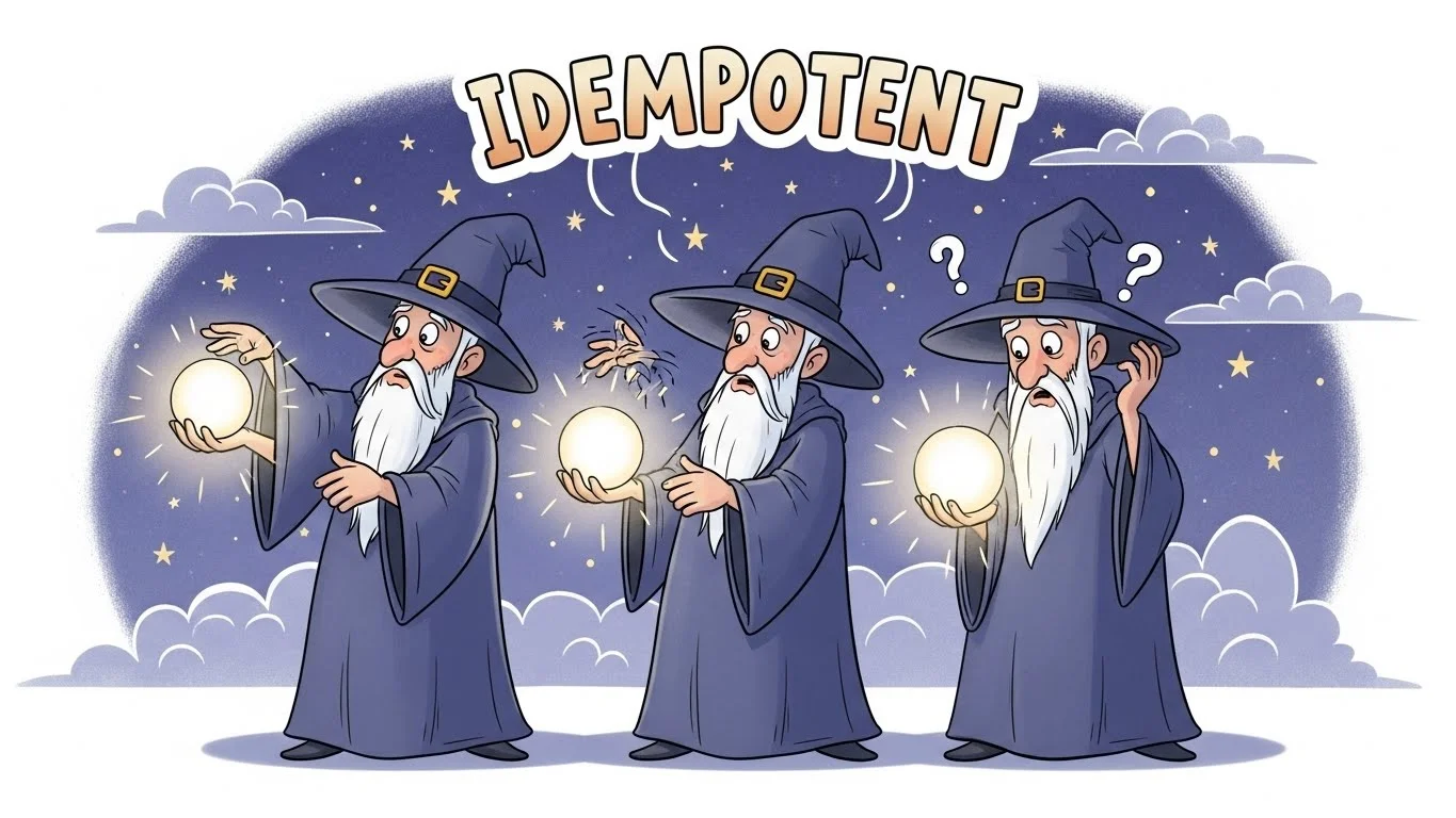 What Does “Idempotent” Mean