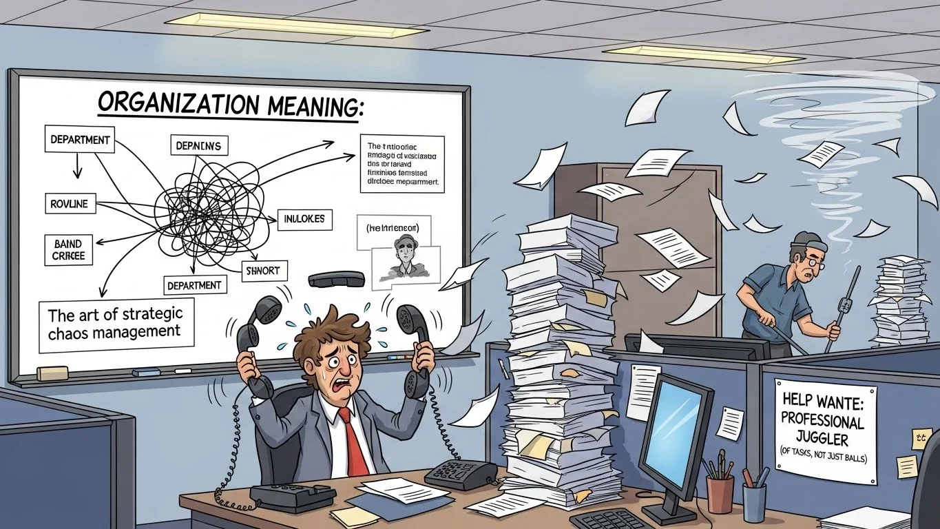 What Does “Organization” Mean