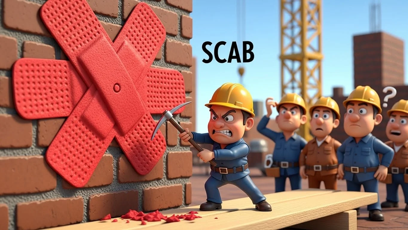 What Does “Scab” Mean