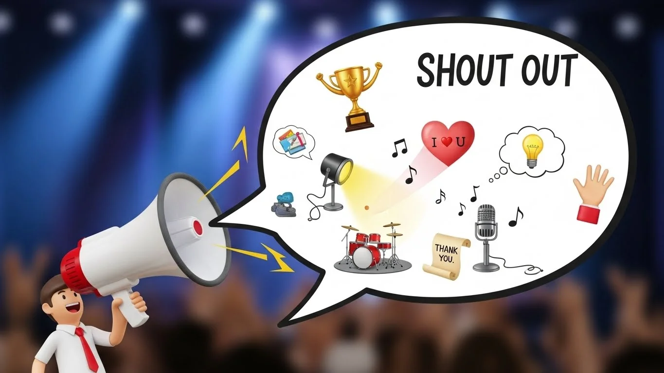 What Does “Shout Out” Mean