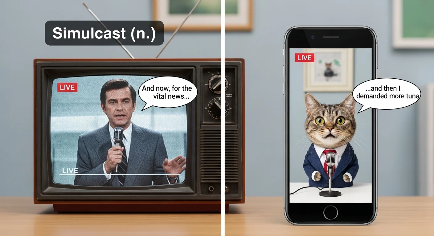 What Does “Simulcast” Mean