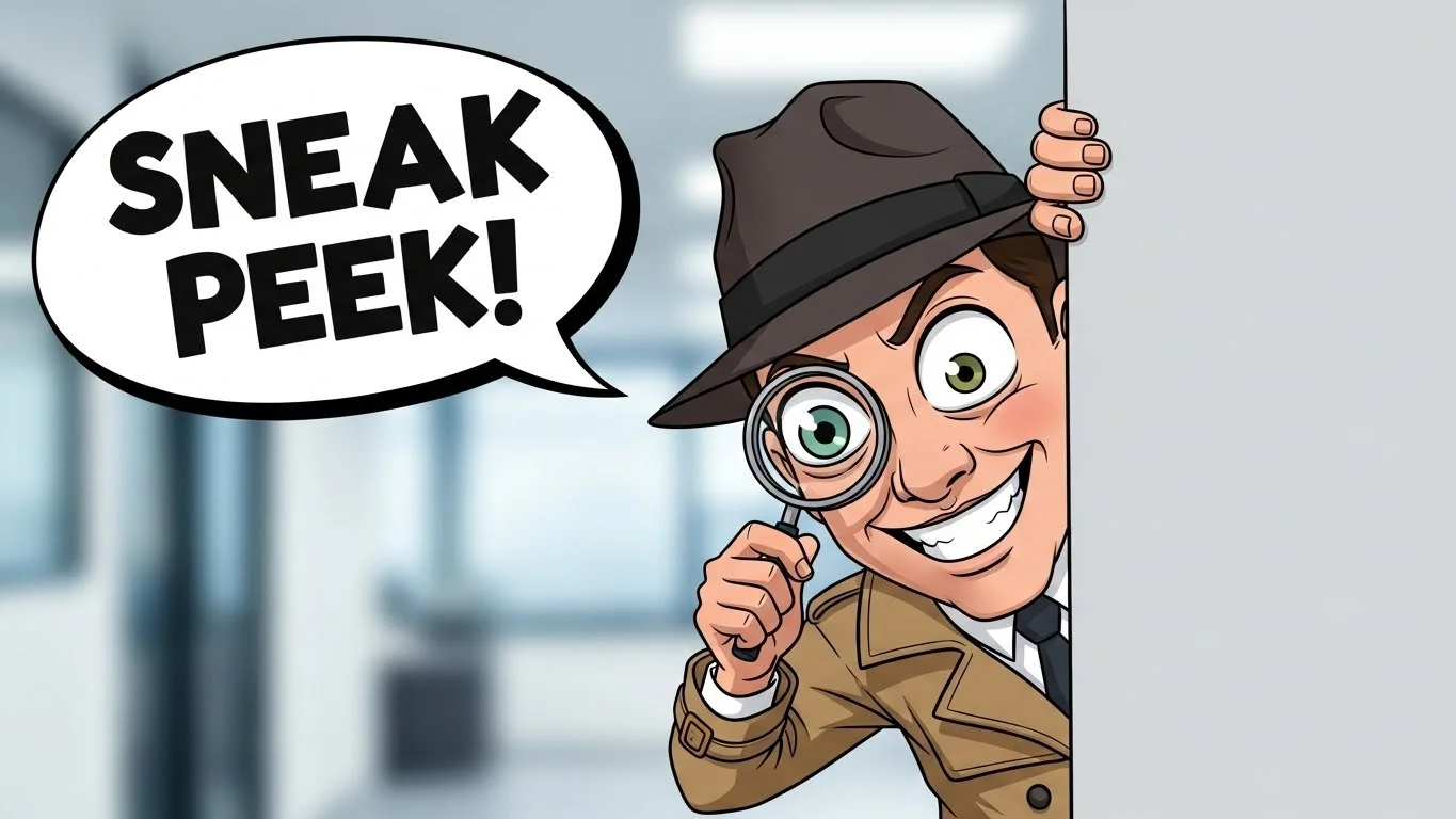 What Does “Sneak Peek” Mean