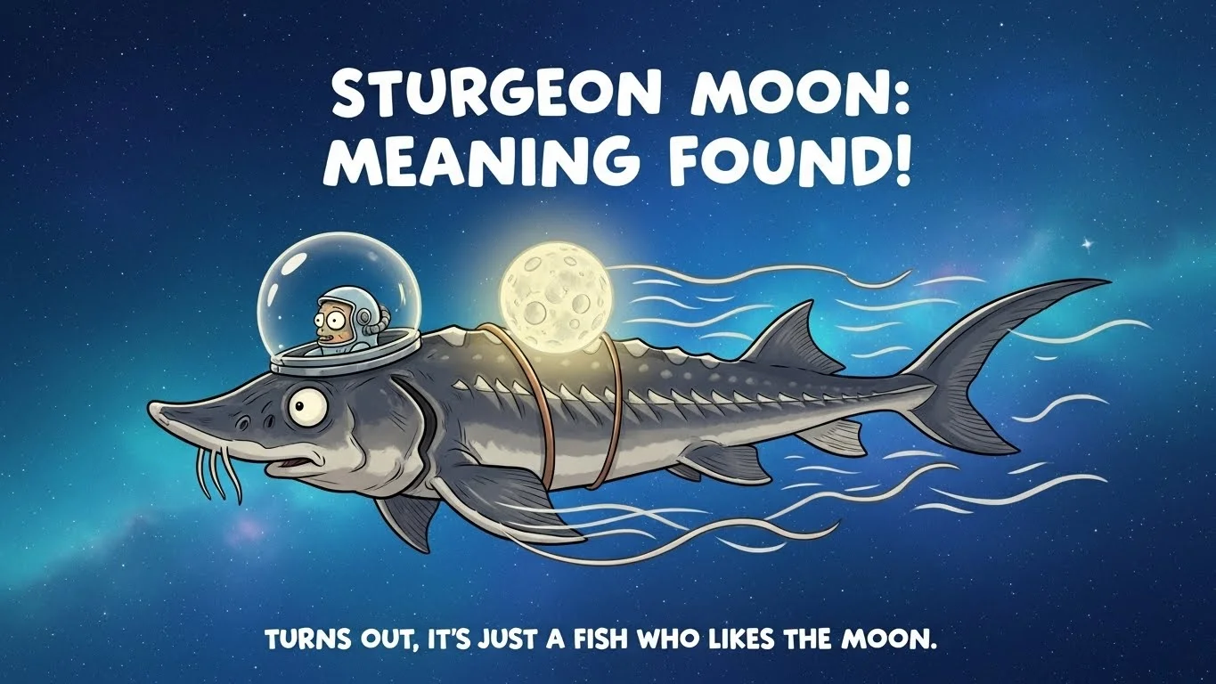 What Does “Sturgeon Moon” Mean