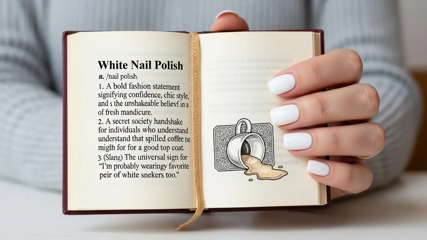 What Does “White Nail Polish” Mean in Modern Culture