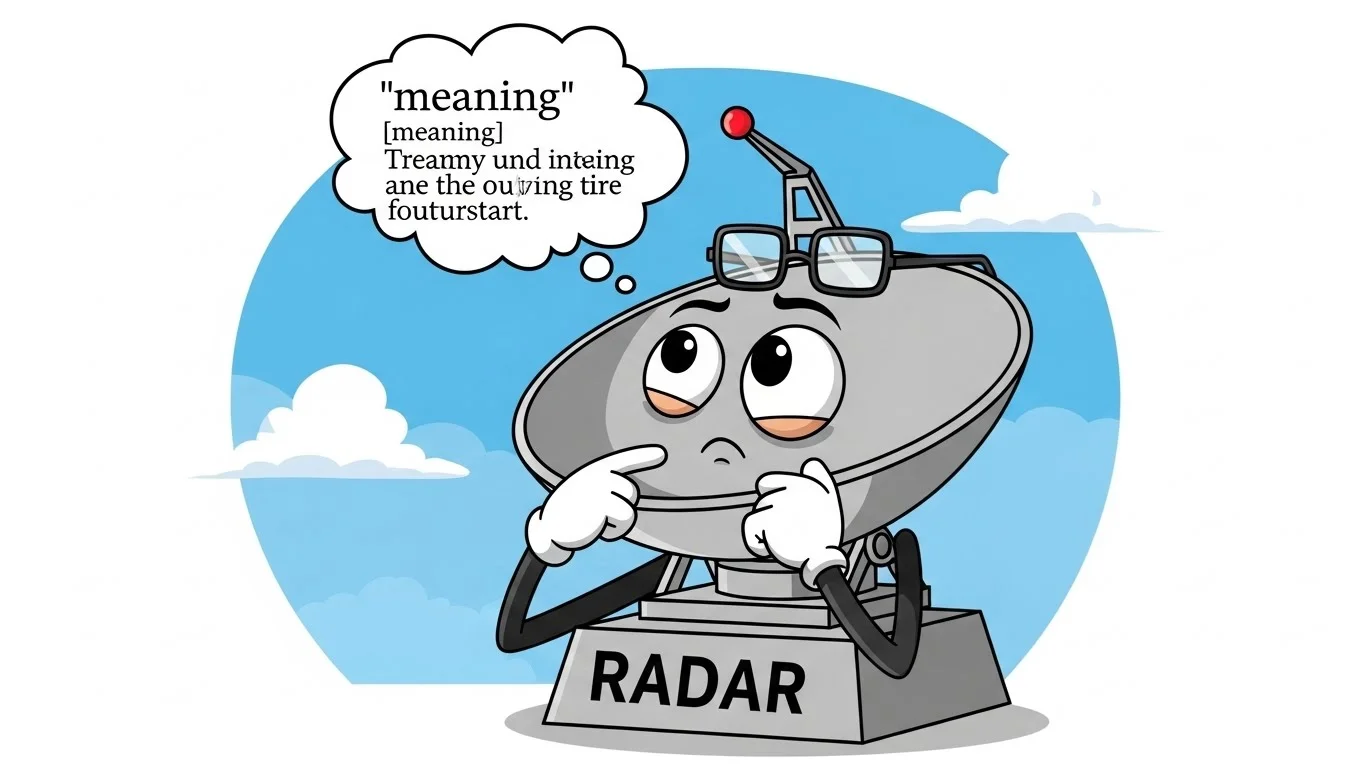 Why the Word Radar Is Important in 2026