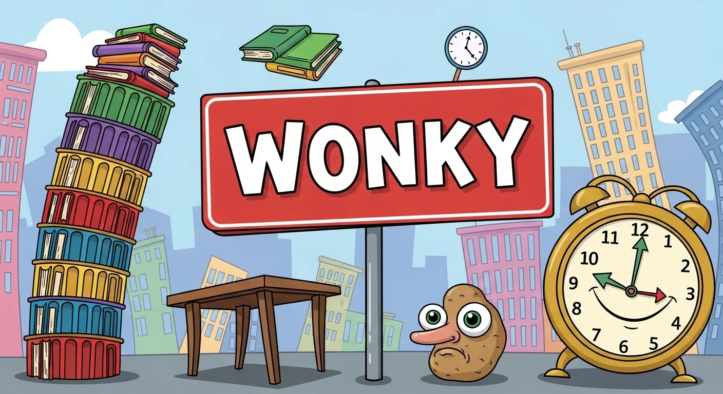 Wonky Meaning in Simple Words 2026