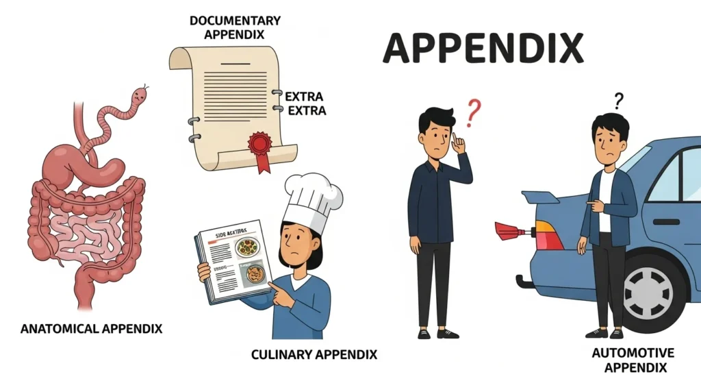 appendix meaning