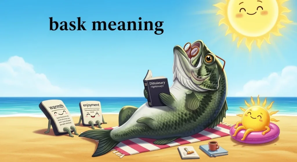 bask meaning