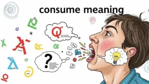 consume meaning