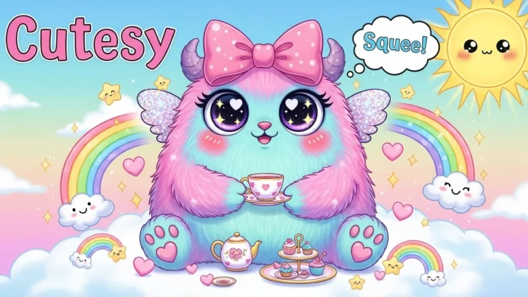 cutesy meaning