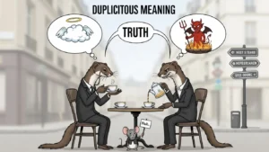 duplicitous meaning