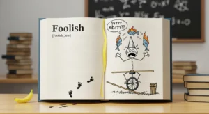 foolish meaning
