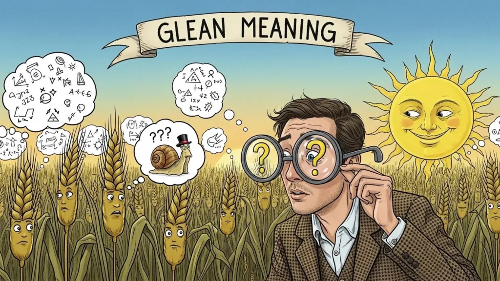 glean meaning