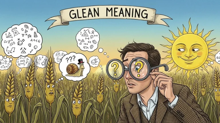 glean meaning