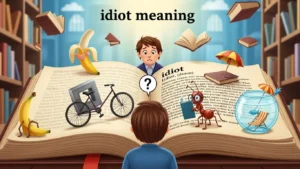 idiot meaning