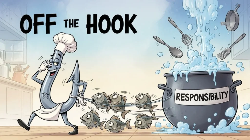 off the hook meaning