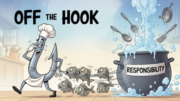 off the hook meaning