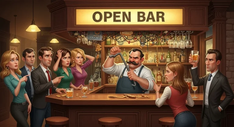 open bar meaning