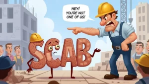 scab meaning