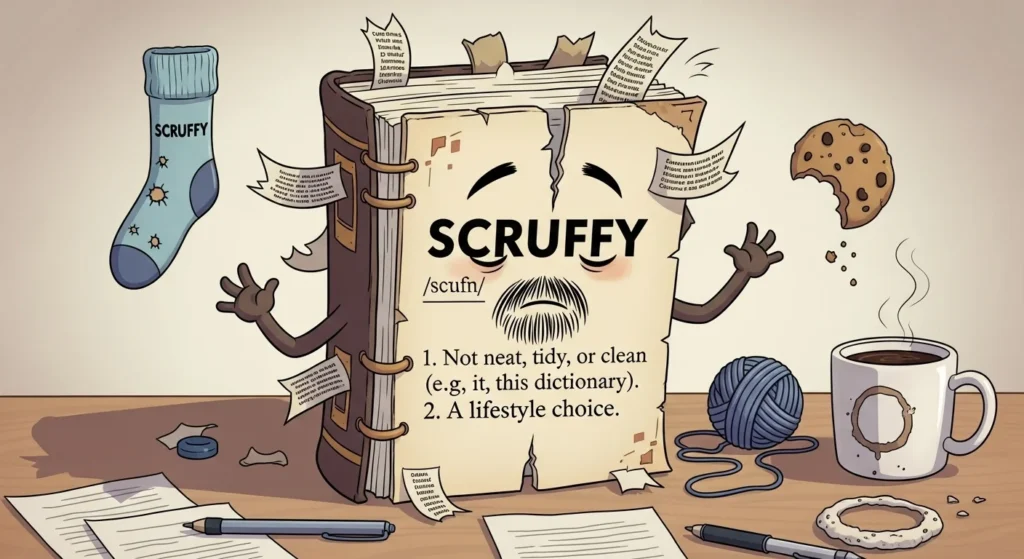 scruffy meaning