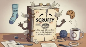 scruffy meaning