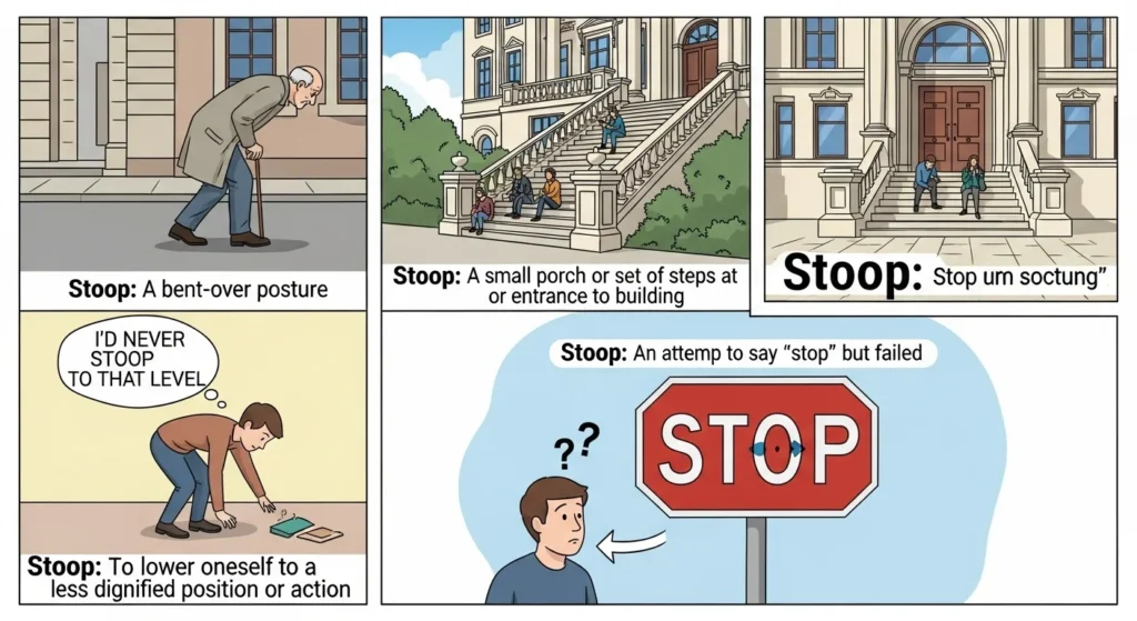 stoop meaning