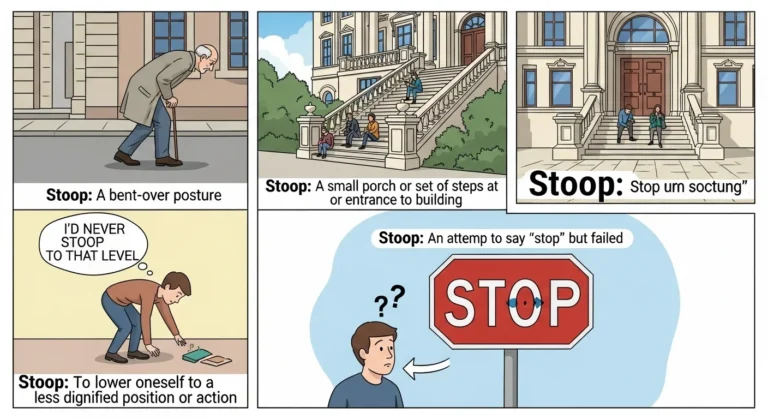 stoop meaning
